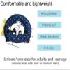 BONDYEUN Swim Cap for Long Hair Kids Junior Men Women with Short or Medium Hair Blue Lovely Koala Silicone Swimming Caps, Koaladark blue view 4