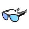 Hycredi Flexible Polarized Sunglasses with Strap for Baby Age 0-2 Years (Black/Mirrored Blue) view 3