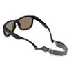 Hycredi Flexible Polarized Sunglasses with Strap for Baby Age 0-2 Years (Black/Mirrored Blue) view 4