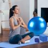 KXEXK Yoga Mat Set for Beginners,Yoga Mat with Carrying Strap,Yoga Blocks 2 Pack with Yoga Strap,Yoga Ball,Ankle Puller,11-Piece Yoga Kits and Sets for Beginners,Yoga Starter Kit for Women Men (Blue) view 2