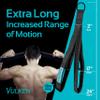 Vulken Tricep Rope Cable Attachment. 24 Inch & 17 Inch Two Lengths Built in One Pull Down Rope. Triceps Extension Straps Gym Equipment. Home Workout Handles for Resistance Bands. view 3
