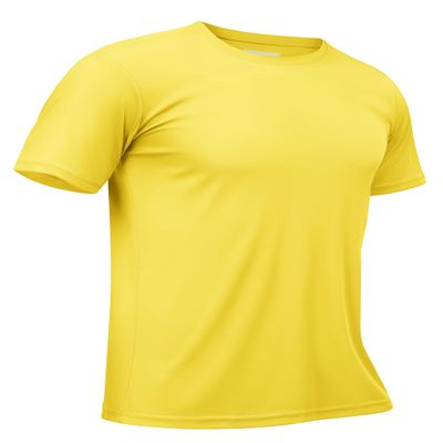 TACVASEN Shirts for Men Swim Shirts for Mens Rash Guard Short Sleeve UPF 50+ Athletic Tshirts Sun Protection Summer Quick Dry Fit TshirtsYellow M