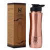 Copper Water Bottle with Sipper 30.4 Oz (900 mL) - 100% Pure Copper Bottle for Drinking Water, Ayurvedic Copper Water Bottle for Daily Health & Immunity view 1
