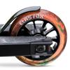CLAS FOX Pro Scooter Wheels 110mm Transparent Sparkle PU with ABEC-9 Bearings CNC Metal Core (2pcs) (Brown) view 4