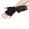 BXT Kids Half Finger Sports Gloves with Grip Non-Slip Gel Protective Dirt Bike, Cycling, Fishing, Climbing, Gymnastics Glove for Boys Girls (Green) view 4
