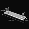 LEILIN Lightsaber Stand - Acrylic Sword & Lightsaber Display Stand, Supports All Swords (Clear, 1 Piece) view 2