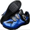 ZKHD Riding Shoes Adults' Professional Road Bike Outdoor Cycling Shoes Spin Shoes with Cleat Men's Mountain Bike Shoes,Blue-6 view 1