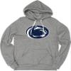 Blue 84 Men's Penn State Nittany Lions Tri-Blend Hoodie Vintage Icon Heather Grey, Grey, X-Large view 1