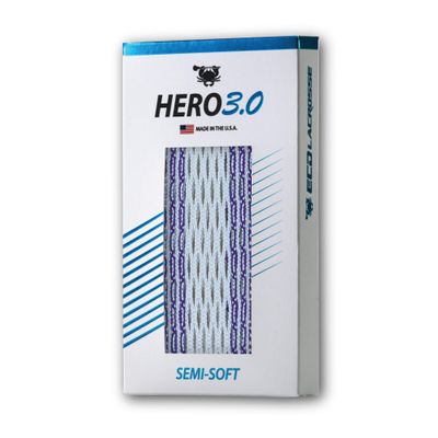 ECD Lacrosse Hero 3.0 Mesh - Semi Soft - Purple Storm Striker
