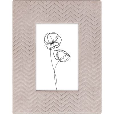 Hama Velluto Portrait Photo Frame, Soft Pink, 10 x 15 cm