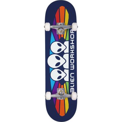 Alien Workshop Skateboards Spectrum Pre-Built Skateboard Complete - Navy - 7.50", Multi