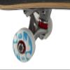 Alien Workshop Skateboards Spectrum Pre-Built Skateboard Complete - Navy - 7.50", Multi view 3