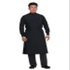 KOI Basics Unisex Clinical Cover Gown Black Medium view 1