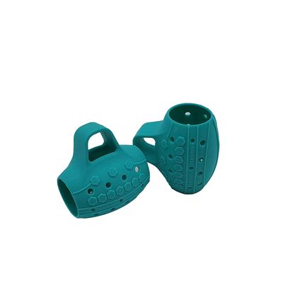Egg Weights Colored Cardio 2.0 lbs Pair Replacement Grips Anti-Slip Silicone Rubber Finger Loop for Cardio Egg Weights (Light Blue)