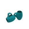 Egg Weights Colored Cardio 2.0 lbs Pair Replacement Grips Anti-Slip Silicone Rubber Finger Loop for Cardio Egg Weights (Light Blue) view 1