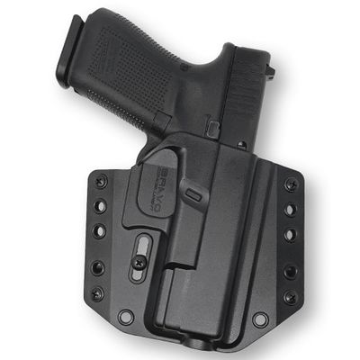 Holster for Glock 19 23 32 19X 45 19MOS 19M - OWB Holster / Adjustable Retention, Cant, Audible Click - Outside the Waistband - Comfort and Concealment - EDC - Pistol Holster - Gun Holster