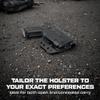Holster for Glock 19 23 32 19X 45 19MOS 19M - OWB Holster / Adjustable Retention, Cant, Audible Click - Outside the Waistband - Comfort and Concealment - EDC - Pistol Holster - Gun Holster view 4