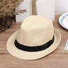 Digood Baby Care,Children Kids Summer Beach Sun Hat Jazz Panama Trilby Fedora Hat Gangster Cap,for Easter Day Festival Birthday Gifts(D,One Size) view 2