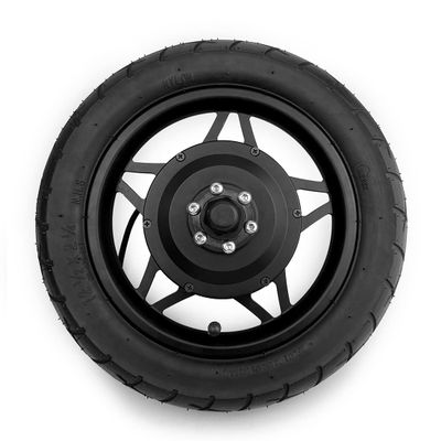 24V 36V 250W 12 Inch Bike Motor Wheel With Tire For Mini Bicycle Front Wheel (Black 24V)