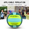 PECOGO Volleyball Size 5 PU Leather Soft Indoor Outdoor Volleyballs Sports Training Game Play Ball for Beginner, Teenager, Adult, 8.2 view 4