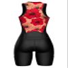 Sparx Women Triathlon Suit Tri Short Racing Cycling Swim Run (Small, Hisbiscus) Red view 4
