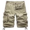 DONGD Mens Cargo Shorts Cotton Relaxed Fit Camouflage Camo Cargo Short view 1