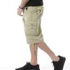 DONGD Mens Cargo Shorts Cotton Relaxed Fit Camouflage Camo Cargo Short view 3