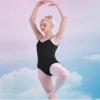 Daydance Backless Ballerina Black Leotards for Women Ballet, Dance, Gymnastics, Aerial Yoga view 4