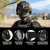 OneTigris X Storm Airsoft Mask Foldable Mesh Mask with Removable Shark Jaw Morale Patch (Black Teeth) view 4