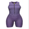 Sparx Sports Women Triathlon Suit Tri Short Racing Cycling Swim Run (XL, Animal-Skin), Black view 2