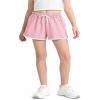 BOOPH 3Pc Girls Athletic Shorts Active Running Dolphin Short 10-12 Year Gray Black Pink view 2