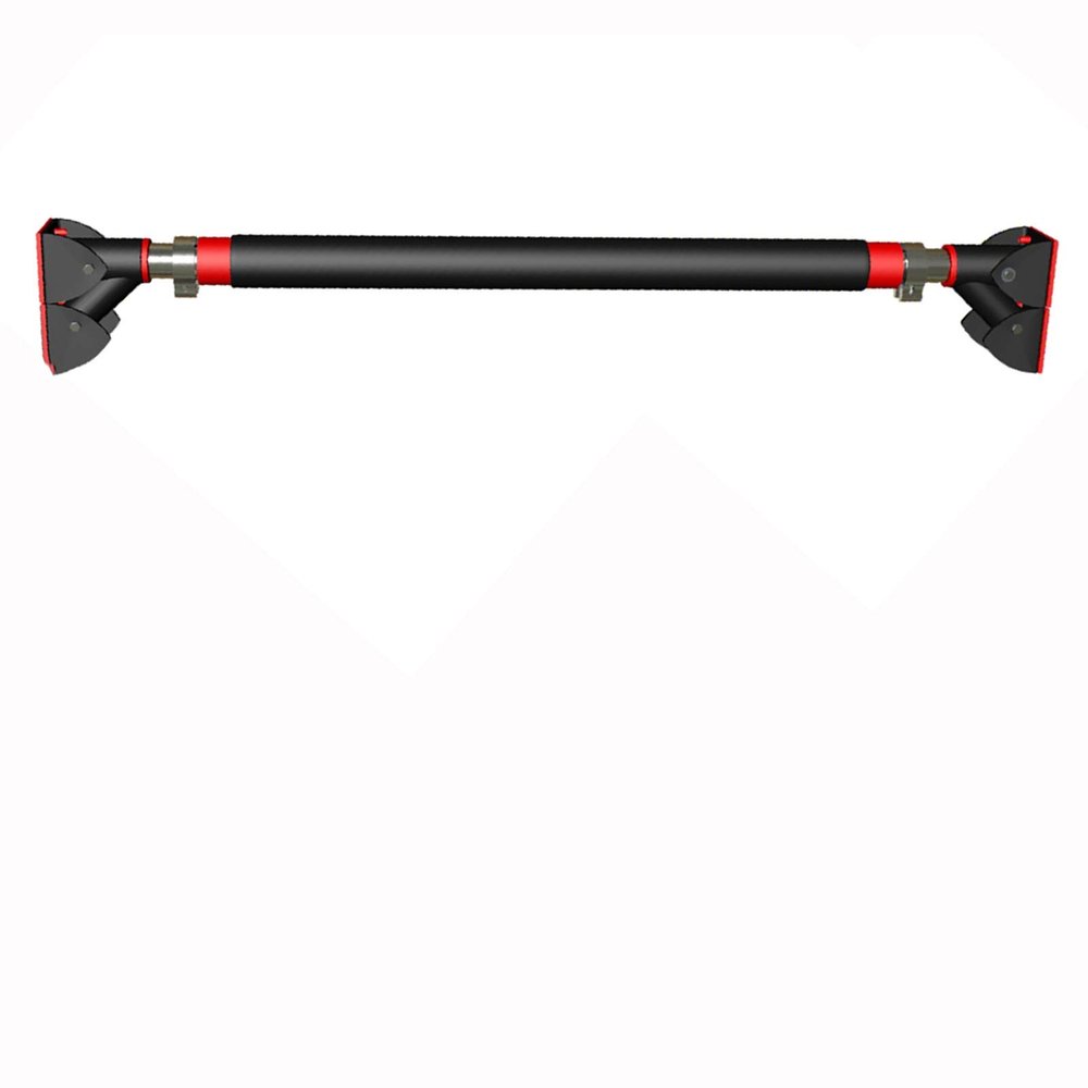 WXYZ Pull-Up Bar Horizontal Bar On Steel Door, Chin Up Ba with Comfortable Handle, 70-95cm, 90-120cm, 110-135cm, 130-180cm, Load-Bearing 400kg (Size : 130-180cm)