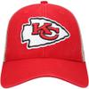 47 Men's Red Kansas City Chiefs Flagship MVP Snapback Hat view 2