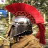 Nautical-Mart Medieval Greek Corinthian Helmet Red Plume Armour Knight Spartan view 3