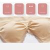 3 Pack Sports Lace Bras for Women Wirefree Push Up Seamless Fitness Running Yoga Sports Tops Vest (3XL 40B 40CD 42A 42BC, black/white/beige) view 2