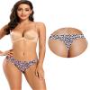 voenxe Seamless Thongs for Women No Show Thong Underwear Women 5-10 Pack (G-5 Pack Leopard Print, Small) view 4