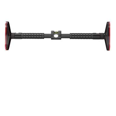 WXYZ Pull-Up Bar Horizontal Bar On Steel Door, Chin Bar with Comfortable Foam, Screwless Installation, 70-95cm, 95-125cm, 115-145cm (Color : Style1, Size : 95-125cm)