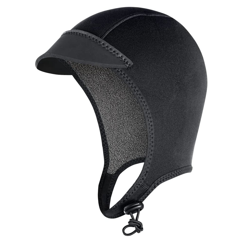XCEL Axis Wetsuit Cap, Includes Bill and Adjustable Strap, 2mm