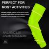 HOPEFORTH 2PCS Padded Elbow Forearm Sleeves Compression Arm Protective Support view 3
