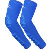 HOPEFORTH 2PCS Padded Elbow Forearm Sleeves Compression Arm Protective Support view 1