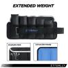 Adjustable Ankle Weights 1-5/10/15/20LBS Pair with Carry Bag - Breathable Fabrics, Reflective Trim - Strength Training Leg Wrist Arm Ankle Walking Weights Sets for Women Men Kids view 3