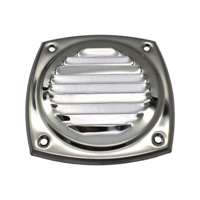 MARINE CITY Thru Louvered Vent 304 Stainless Steel, Rust-Resistant, for Marines, Boats, Ships, Yachts, Kayaks (Pack of 1) (5 Inches)