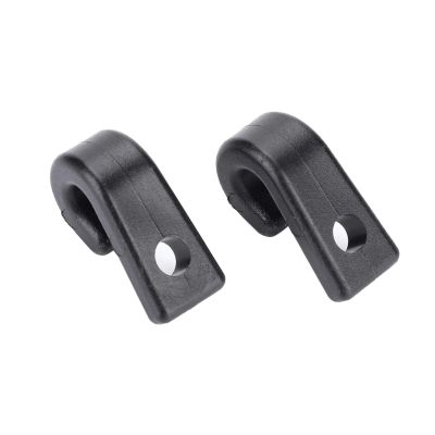 2Pcs Kayak J Hooks,2.51.5cm Black Plastic J Shape Screws Lashing Hook Bungee Cord Hooks,Easy Installation Lightweight Solid Canoes Lashing J Hook,Kayak Accessories for Kayak,Boat,Canoes