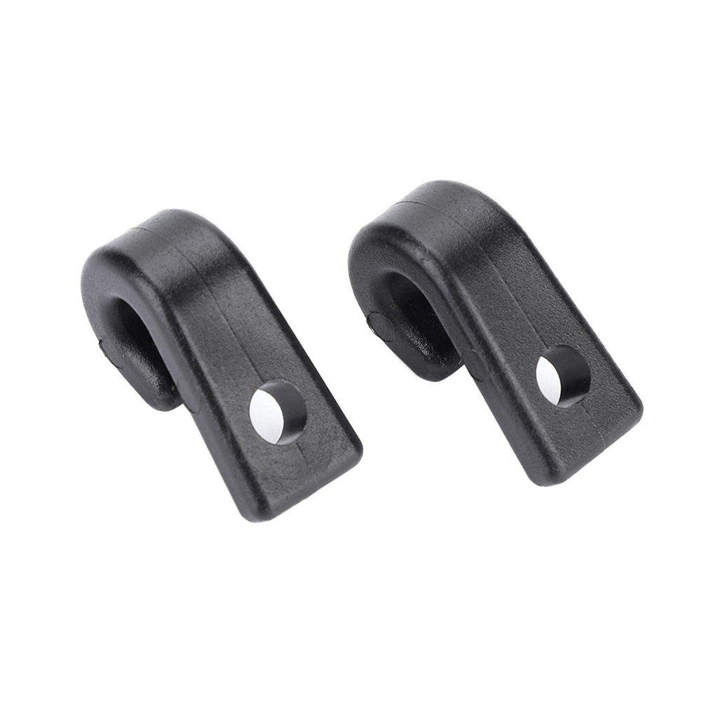 2Pcs Kayak J Hooks,2.51.5cm Black Plastic J Shape Screws Lashing Hook Bungee Cord Hooks,Easy Installation Lightweight Solid Canoes Lashing J Hook,Kayak Accessories for Kayak,Boat,Canoes