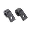 2Pcs Kayak J Hooks,2.51.5cm Black Plastic J Shape Screws Lashing Hook Bungee Cord Hooks,Easy Installation Lightweight Solid Canoes Lashing J Hook,Kayak Accessories for Kayak,Boat,Canoes view 1