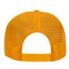 Ashen Fane Kids' Polyester Foam Front 5 Panel High Crown Mesh Back Trucker Hat, Gold view 2