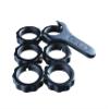 McJ Tools Reloading Die Lock Rings 1st Gen 6pack view 1