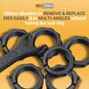 McJ Tools Reloading Die Lock Rings 1st Gen 6pack view 3