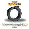 McJ Tools Reloading Die Lock Rings 1st Gen 6pack view 4