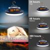 10000mAh 4000LM Flashlight Portable LED Camping Lantern Rechargeable Light 30W with Digital Power Display and Magnet , IPX5 Waterproof Tent Lights Power Failure Emergency Light view 2
